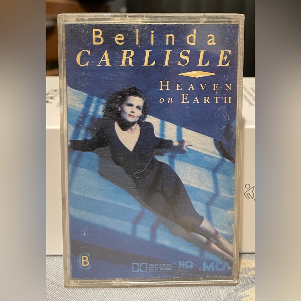 HEAVEN ON EARTH by BELINDA CARLISLE (CASSETTE, 1987)